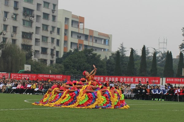 我校首届艺术节隆重开幕