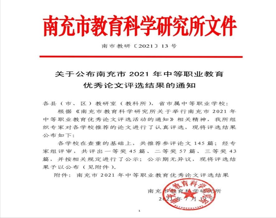 喜报：硕果累累捷报传